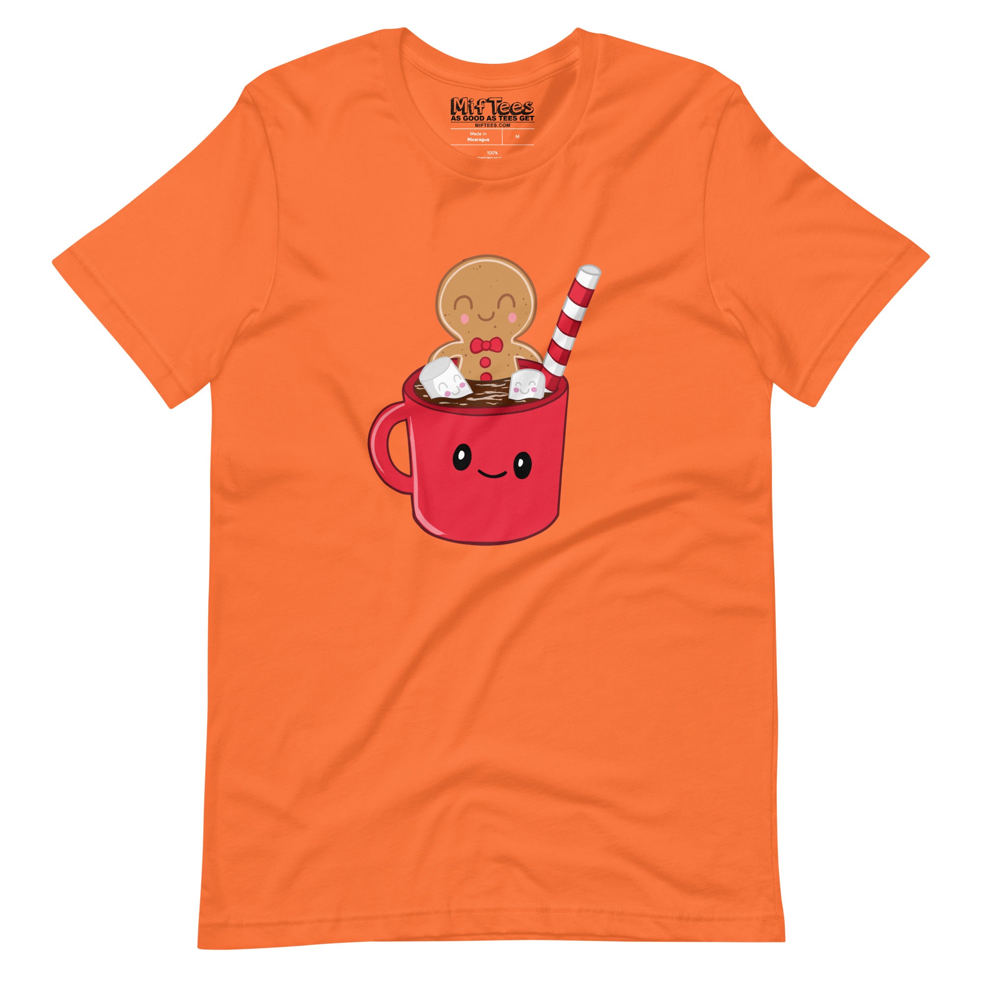 Gingerbread Man Hot Cocoa Spa t-shirt