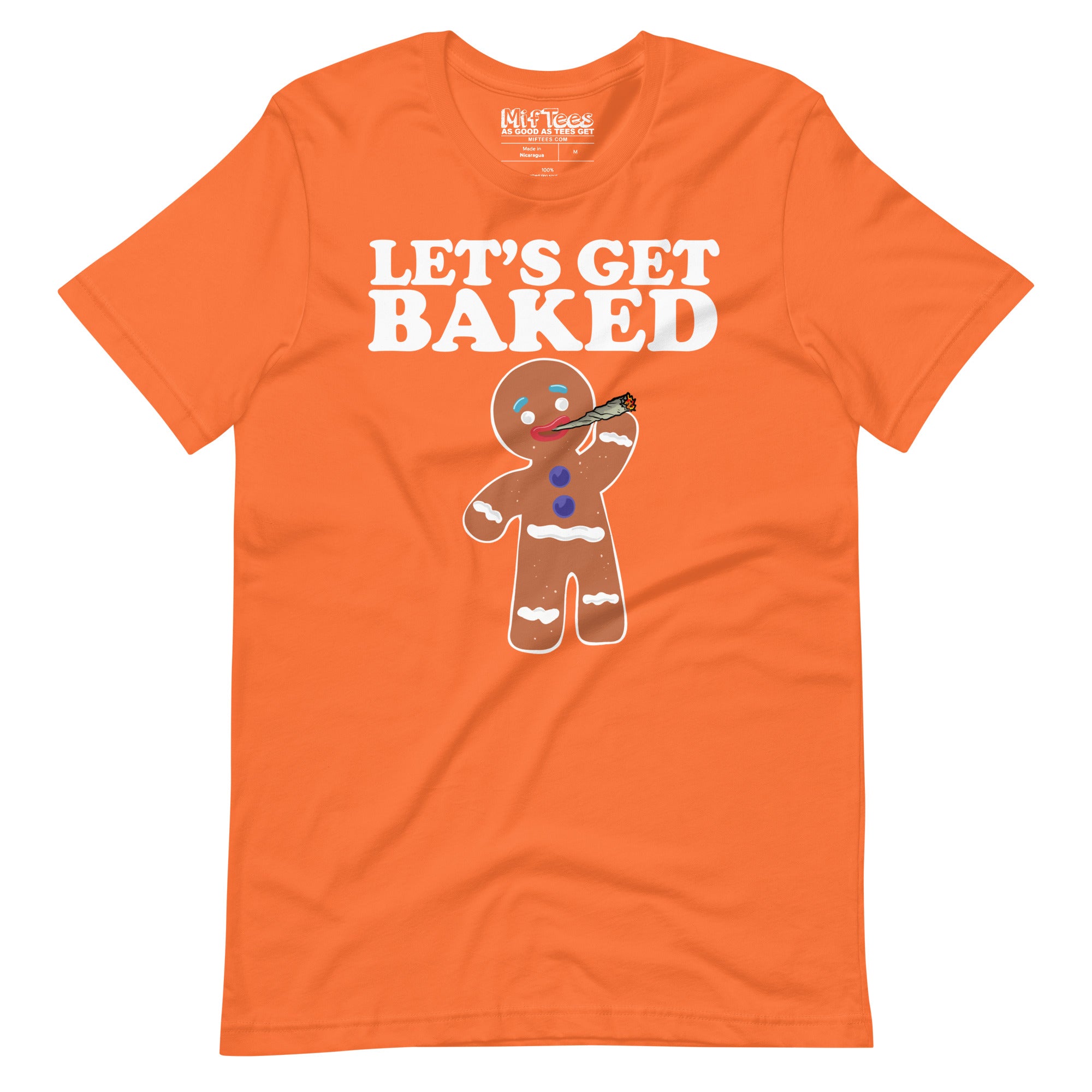 Let’s Get Baked Gingerbread Man t-shirt