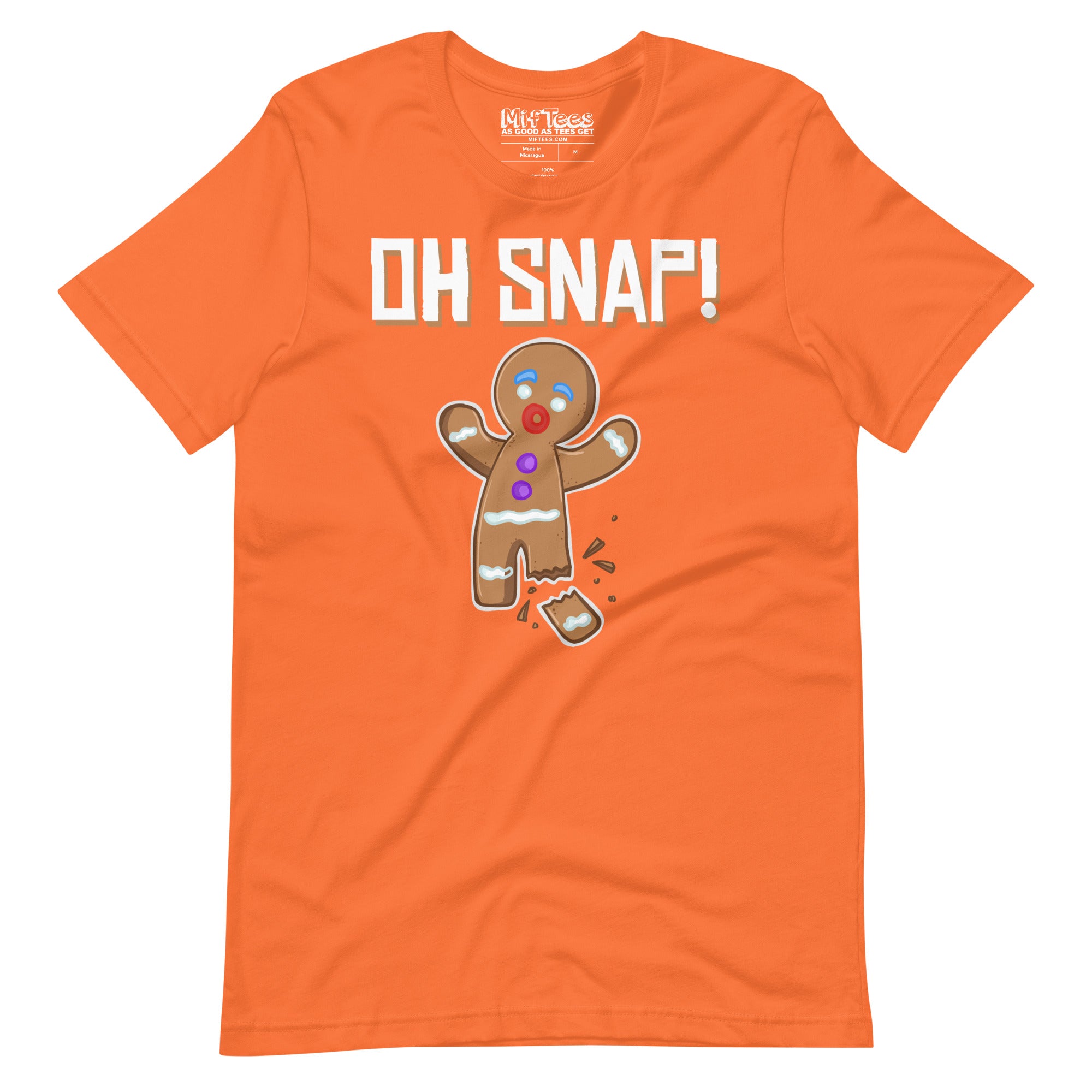 Oh Snap! Gingerbread Man t-shirt