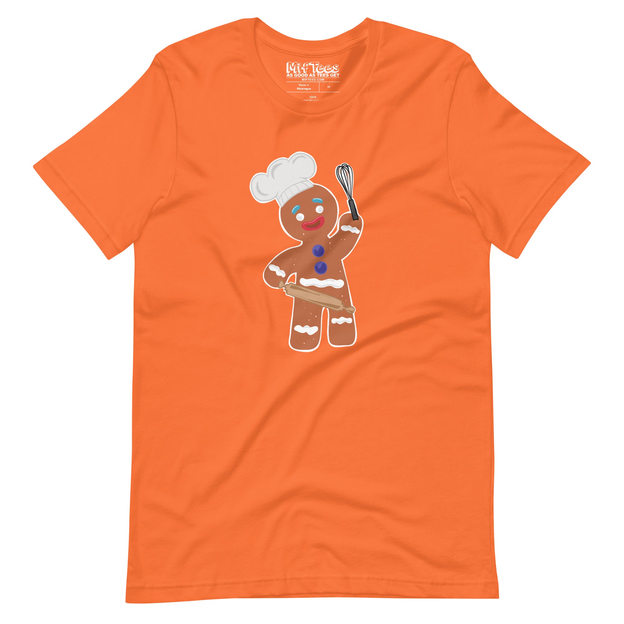 Gingerbread Man baking t-shirt