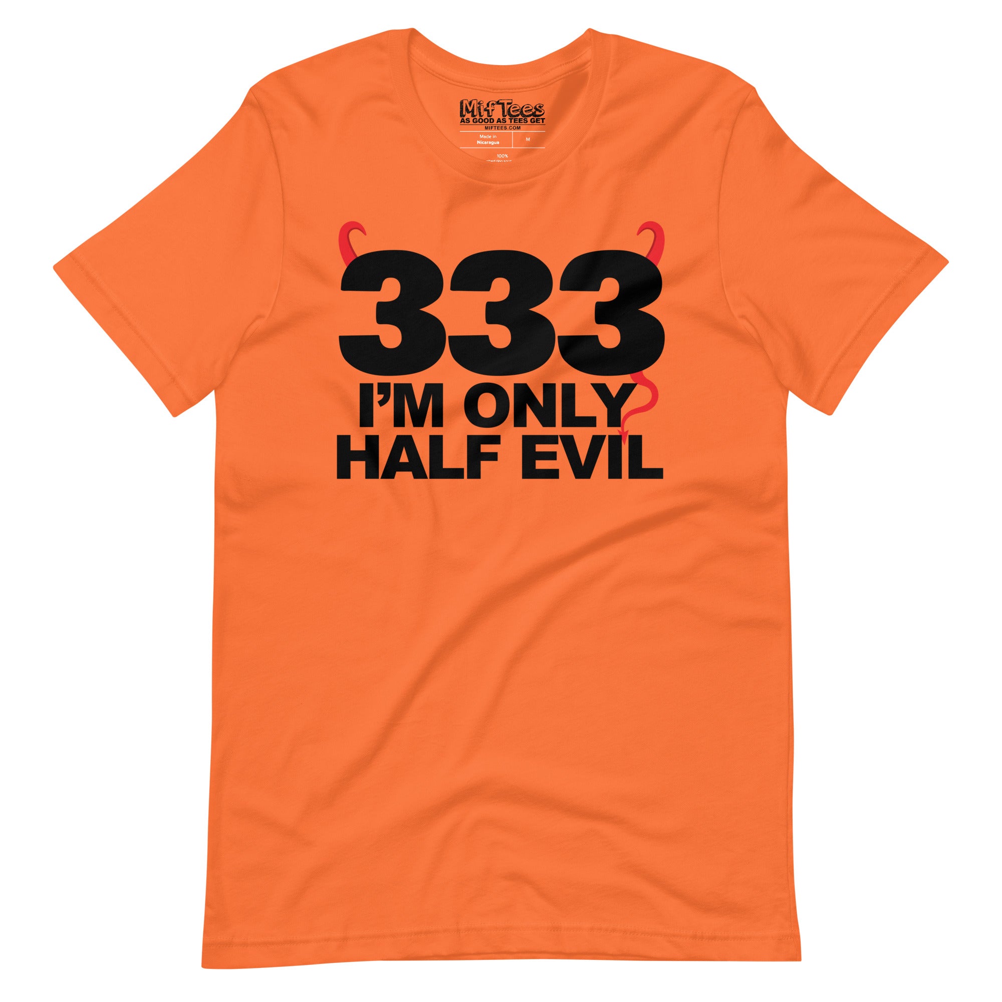 Half Evil 333 t-shirt