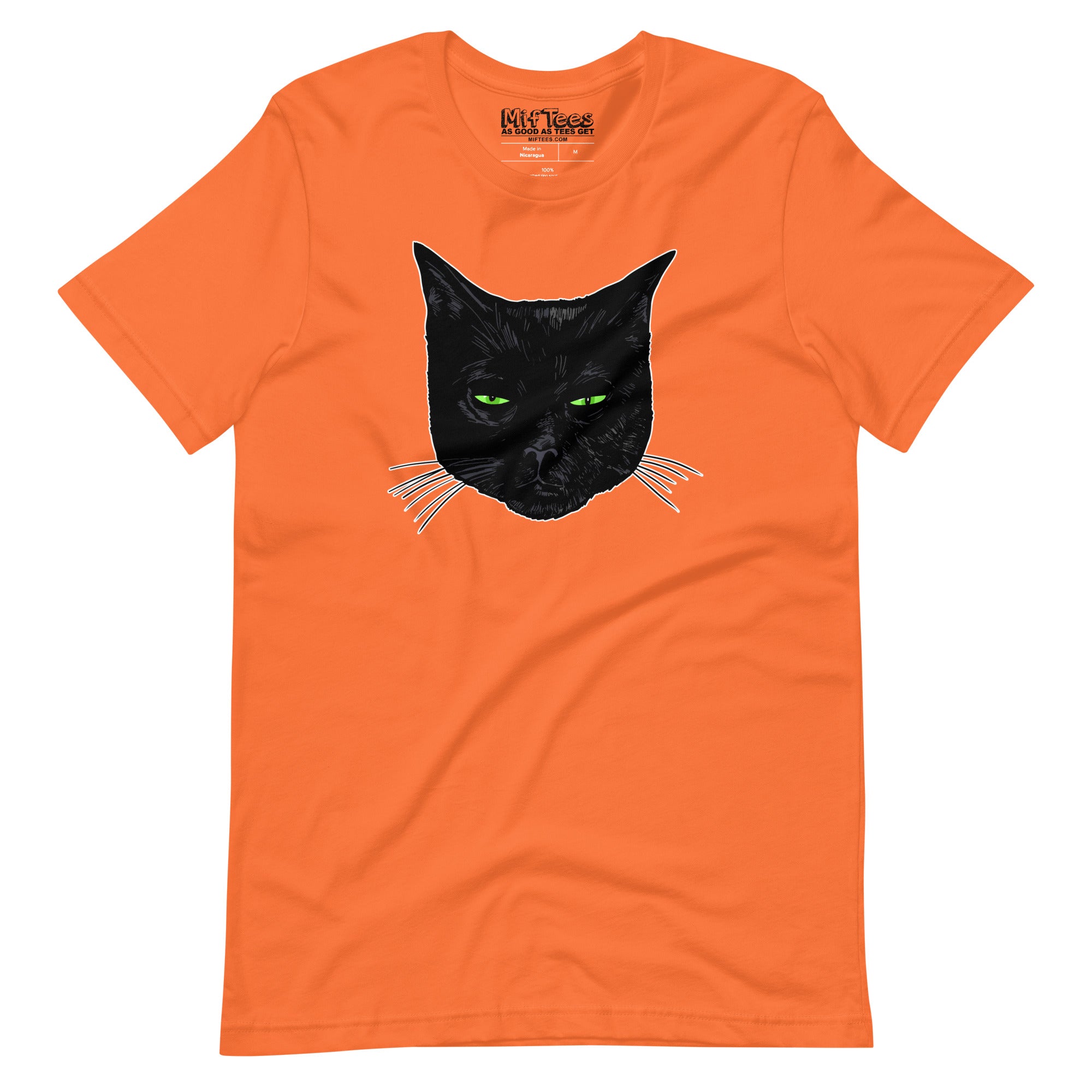 Suspicious Black Cat t-shirt