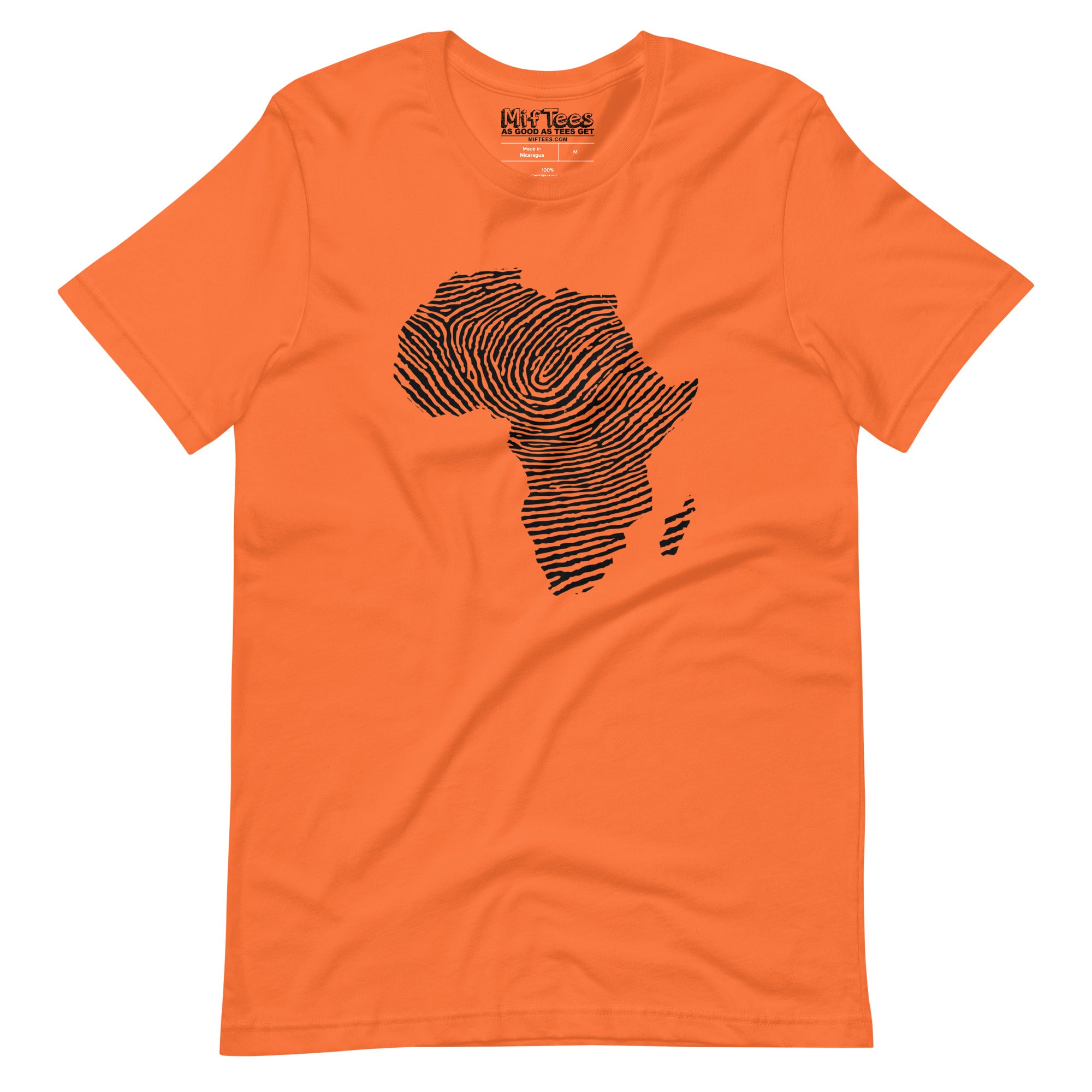 Africa DNA Fingerprint t-shirt