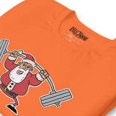 Santa Lifting Weights t-shirt