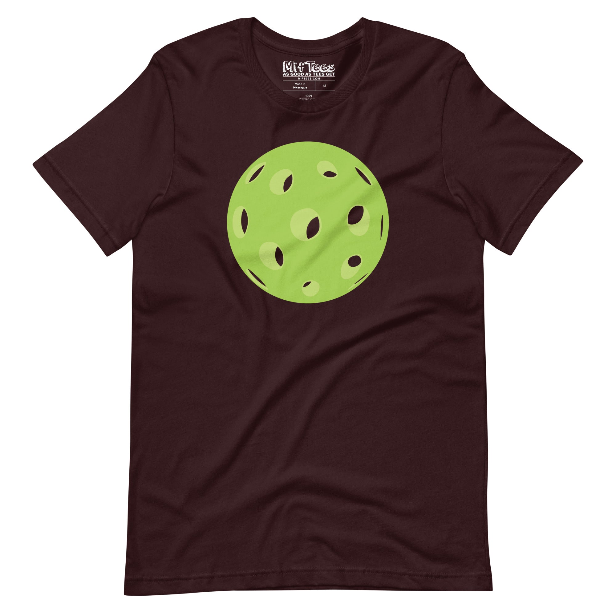 Green 3D pickleball t-shirt