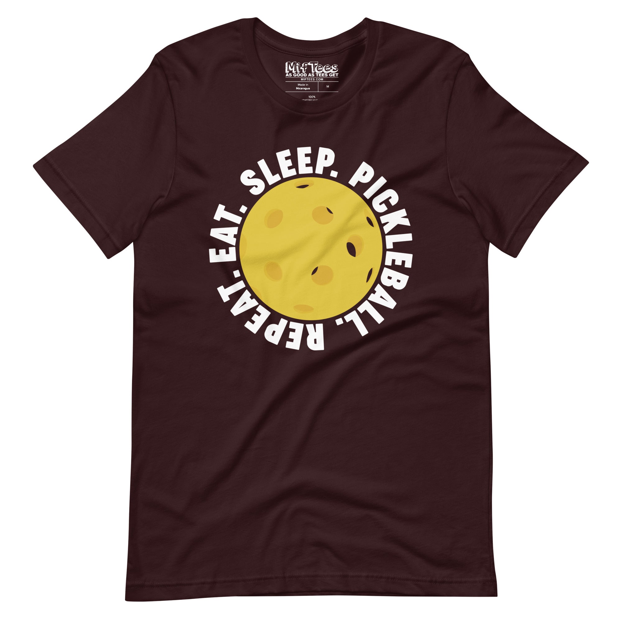 Eat Sleep Pickleball Repeat t-shirt