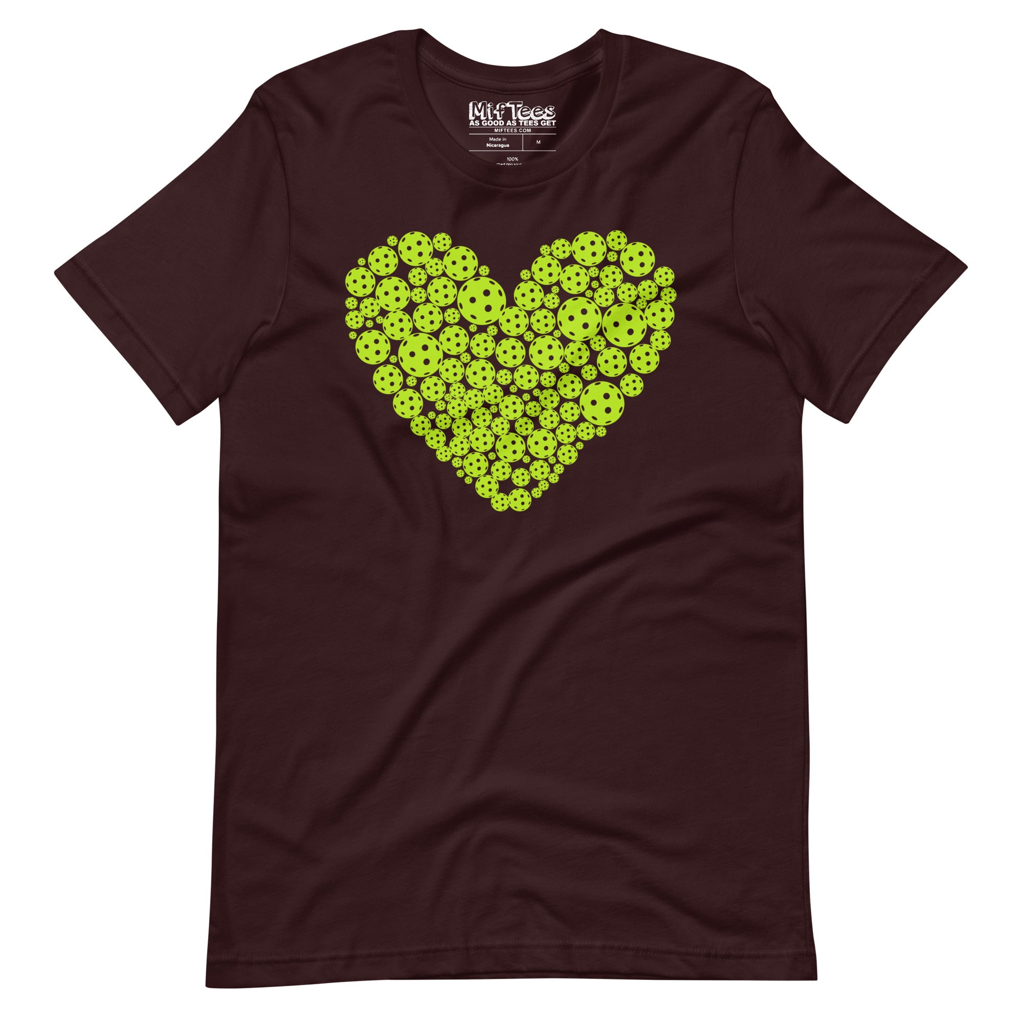 Pickleball Heart t-shirt