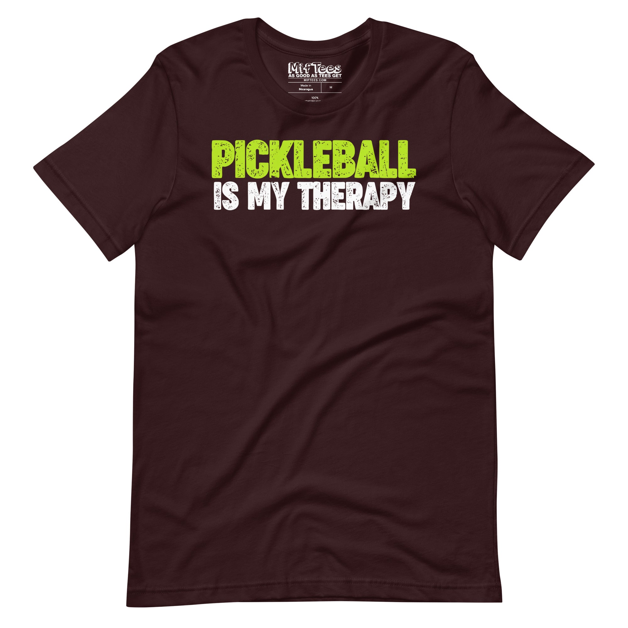 Pickleball Is My Therapy t-shirt