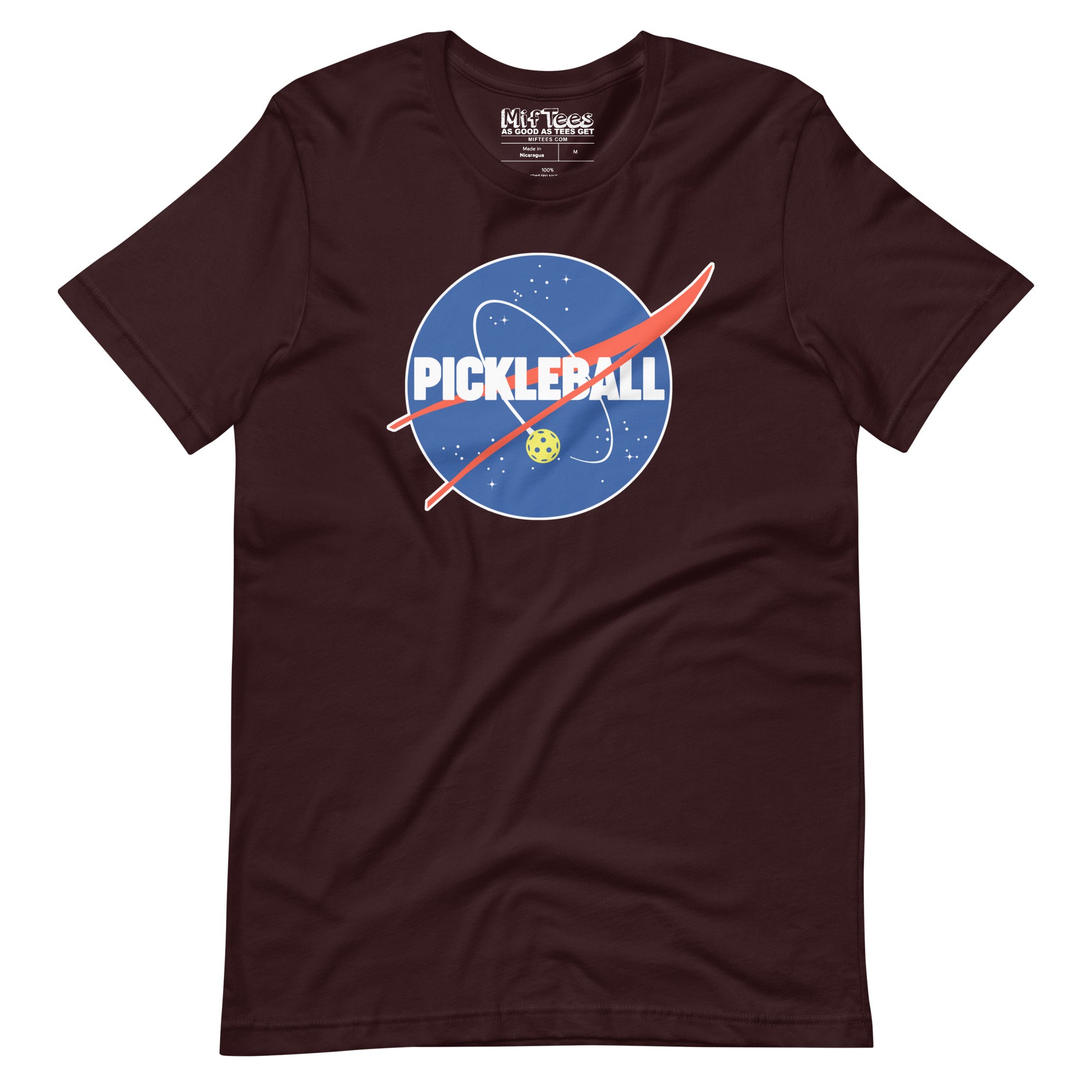 Pickleball NASA t-shirt