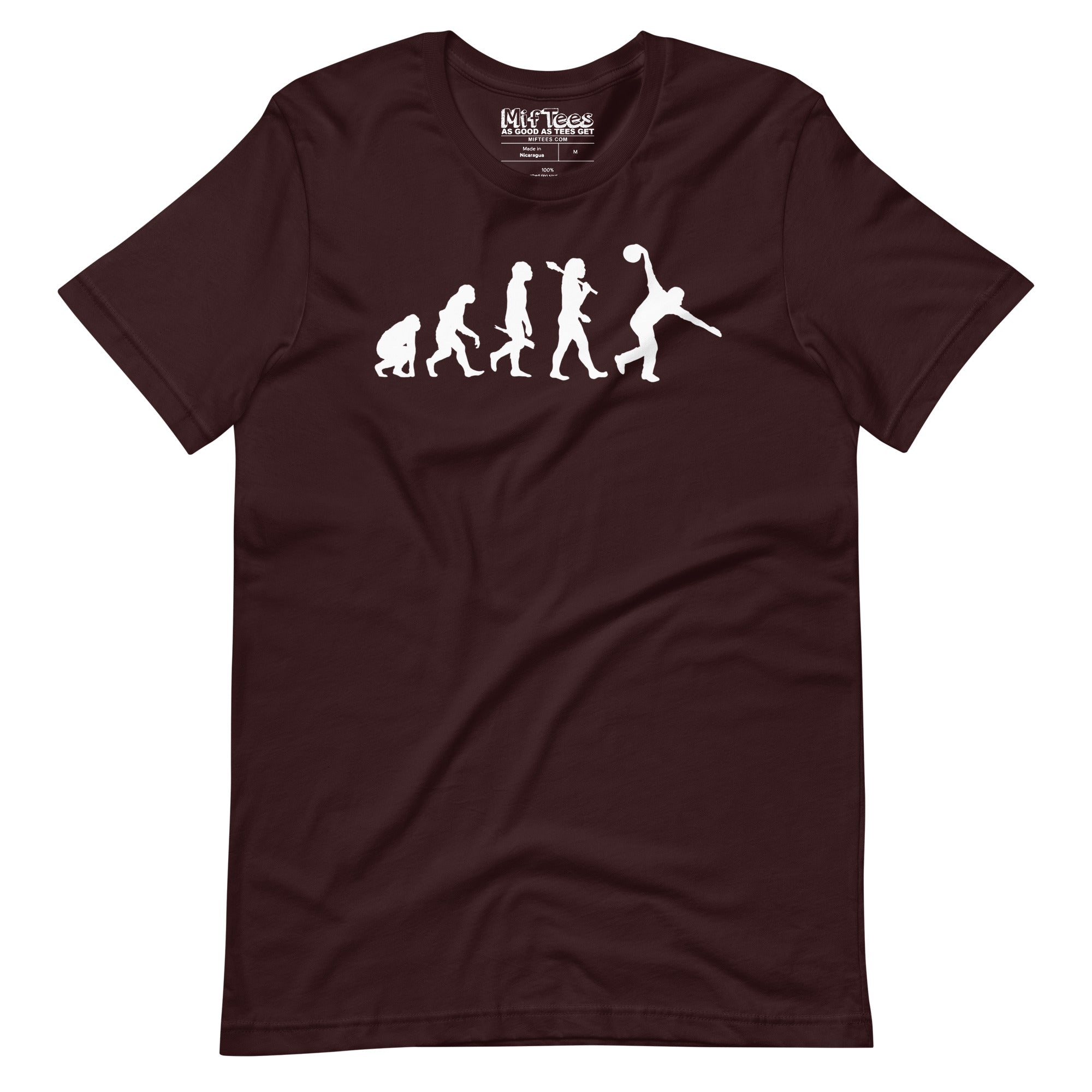 Evolution of a Bowler t-shirt