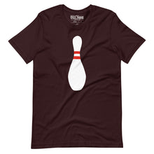 Load image into Gallery viewer, Cartoon Bowling Pin t-shirt
