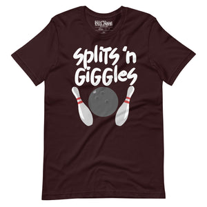 Bowling Splits and Giggles t-shirt