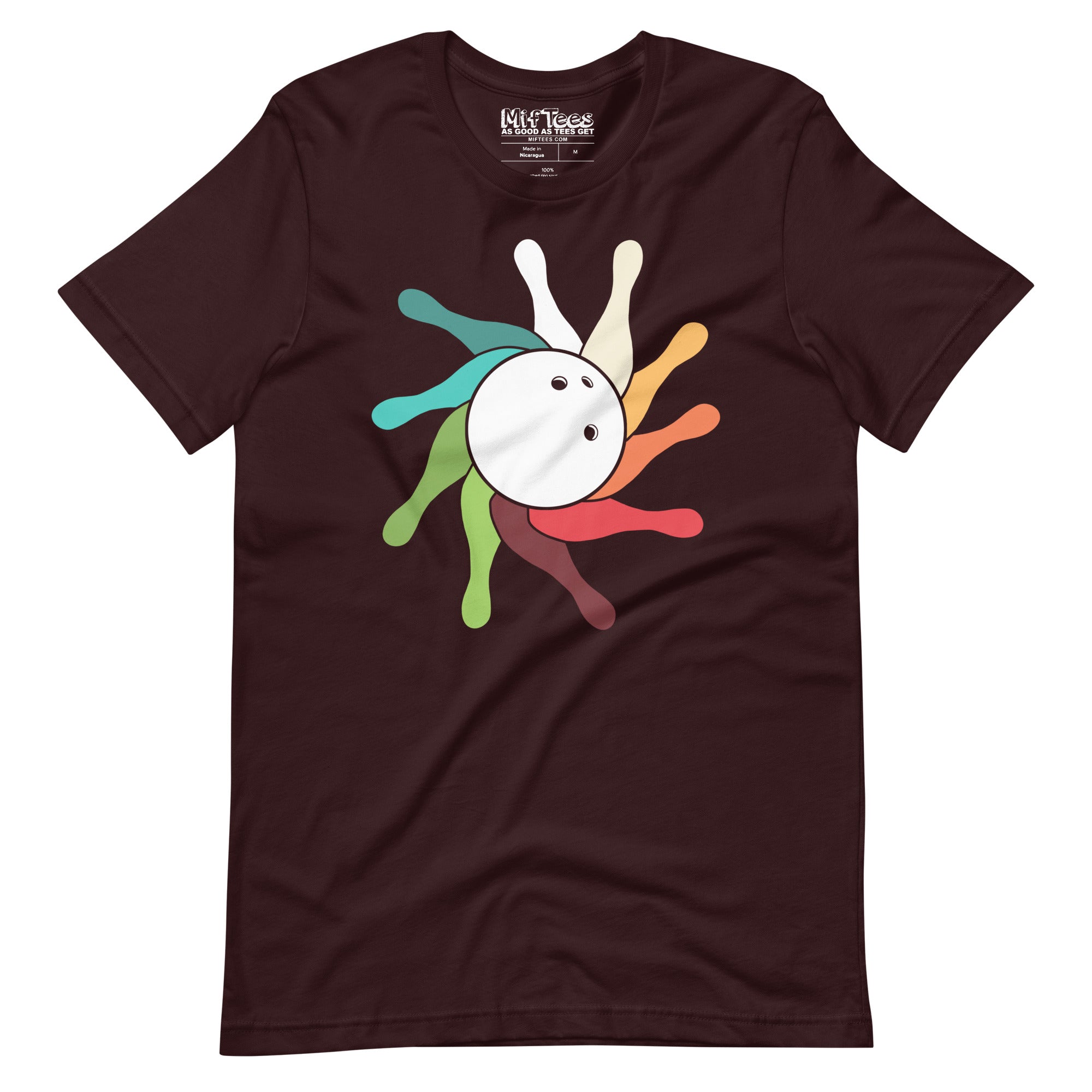 retro Bowling Pins t-shirt