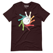 Load image into Gallery viewer, retro Bowling Pins t-shirt
