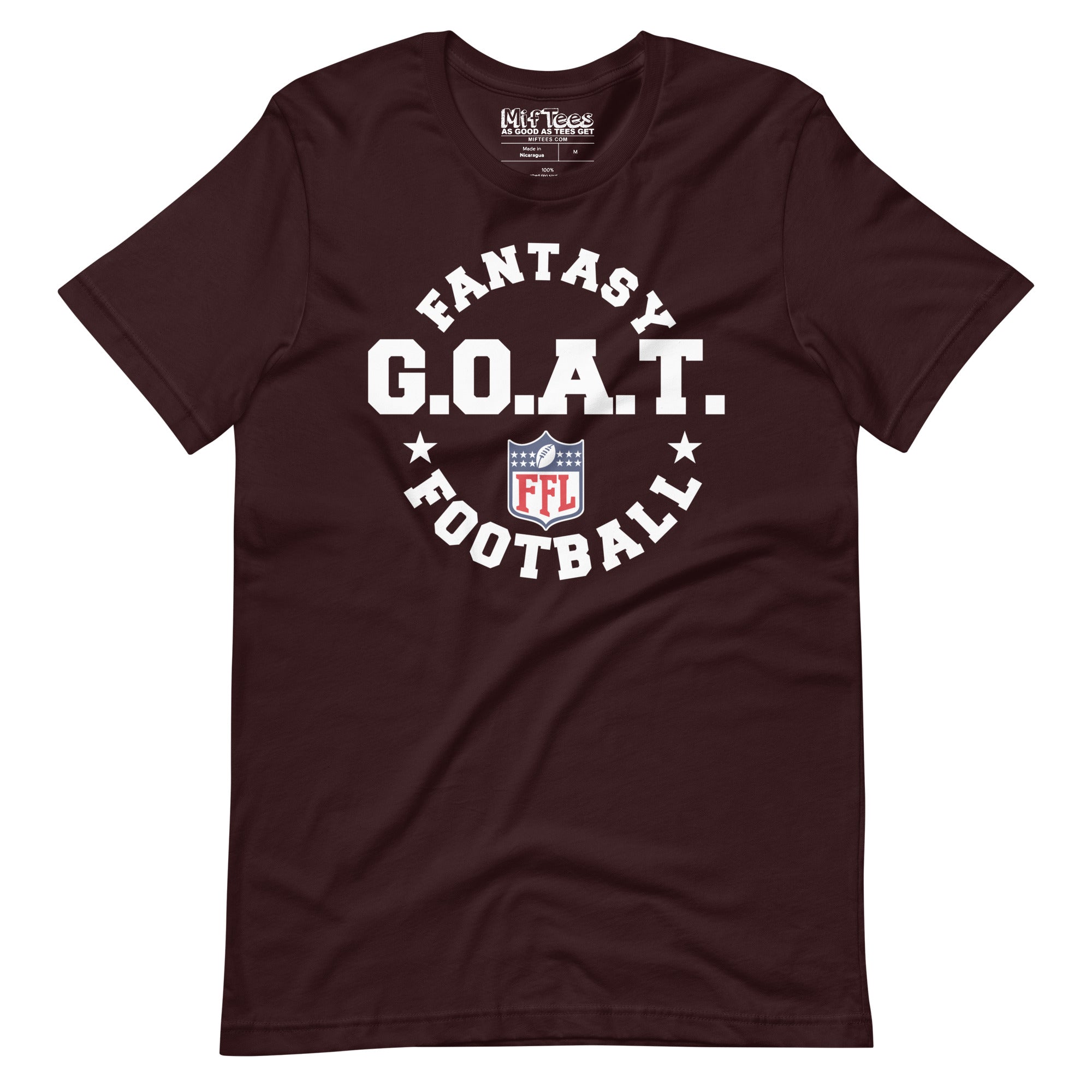 Fantasy Football G.O.A.T. t-shirt