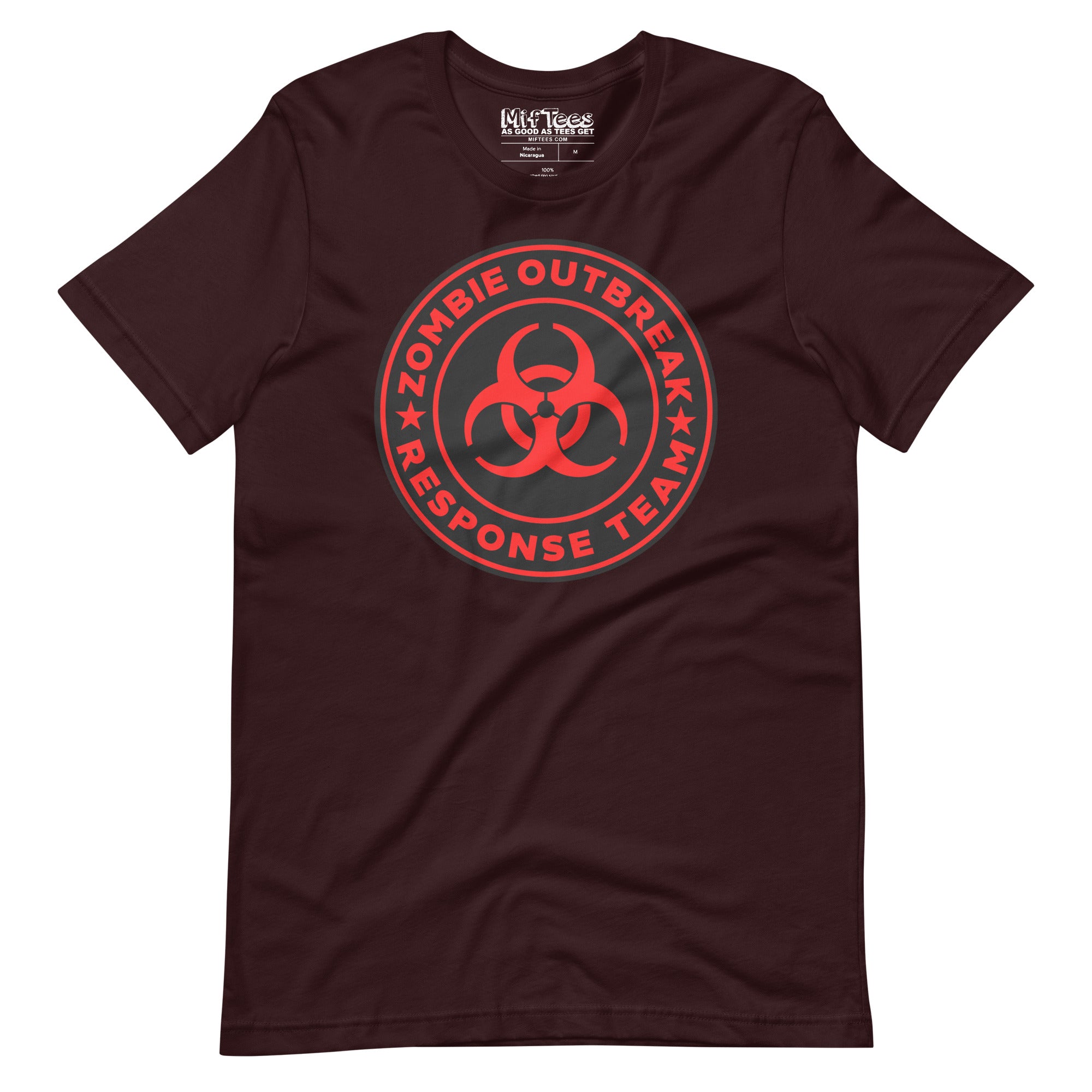 Zombie Outbreak Response Team t-shirt