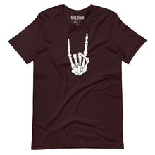 Load image into Gallery viewer, Skeleton Devil Hand Horn t-shirt
