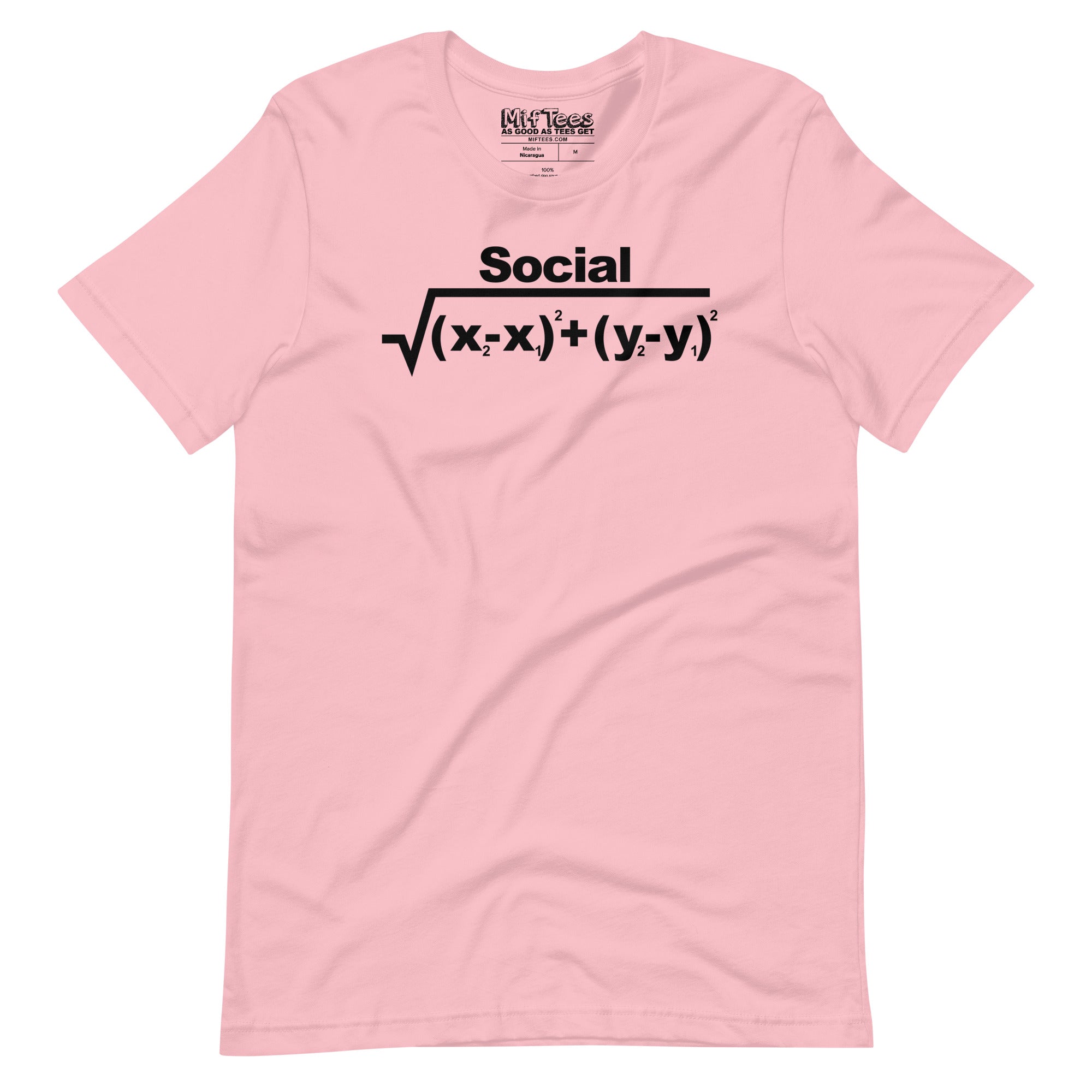 Social Distance funny Physics Social Distance T-Shirt