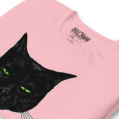 Suspicious Black Cat t-shirt