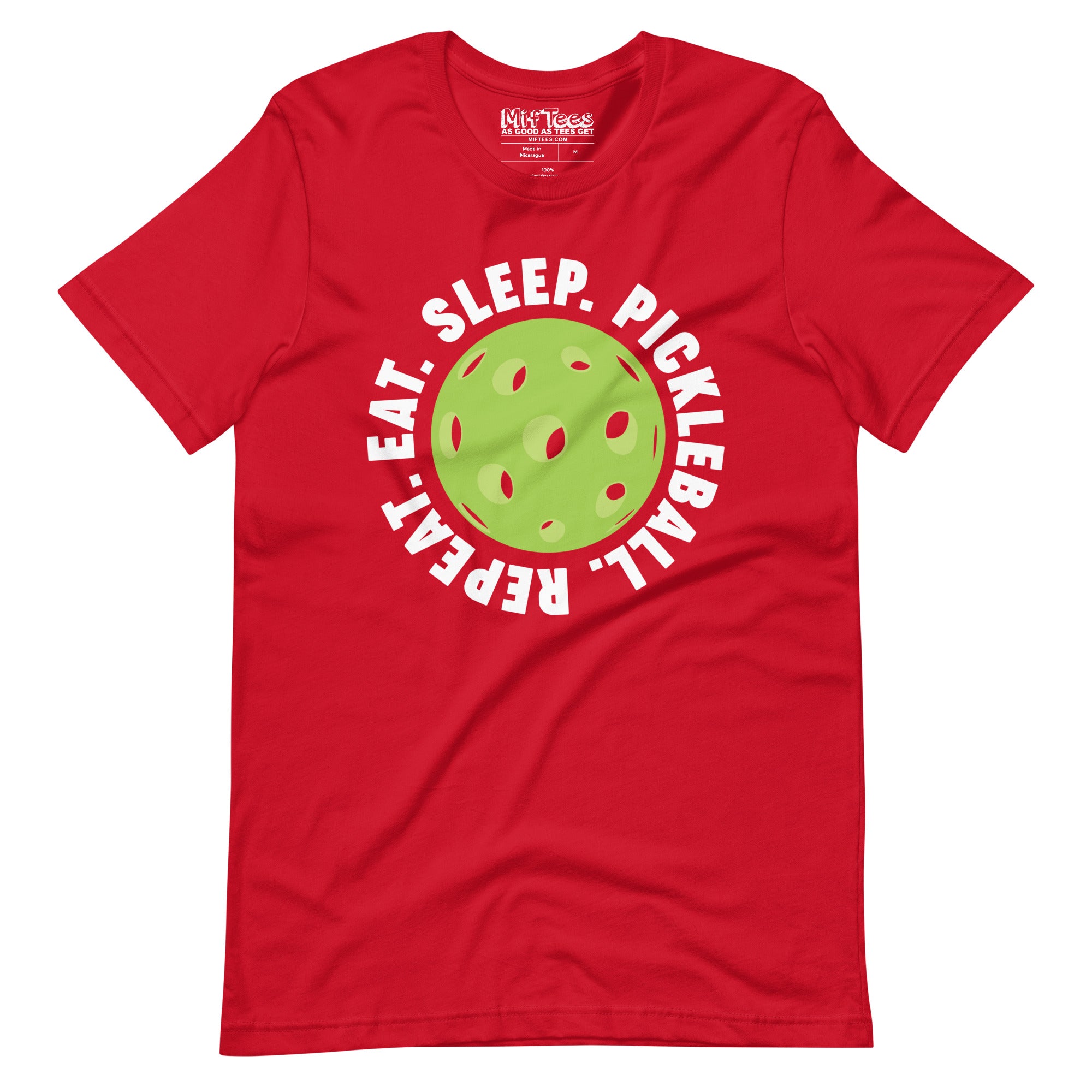 Eat Sleep Pickleball Repeat t-shirt