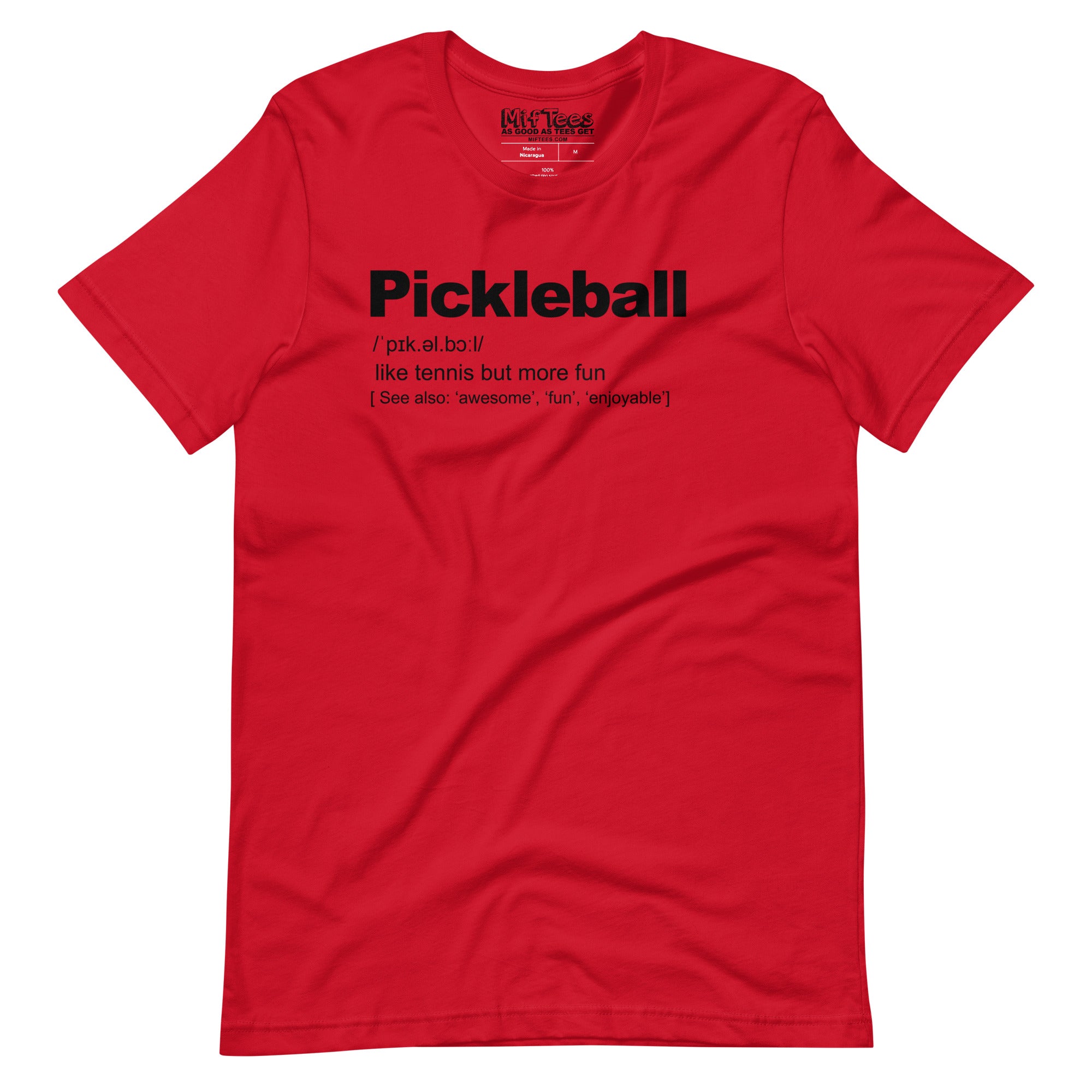 Pickleball Definition t-shirt