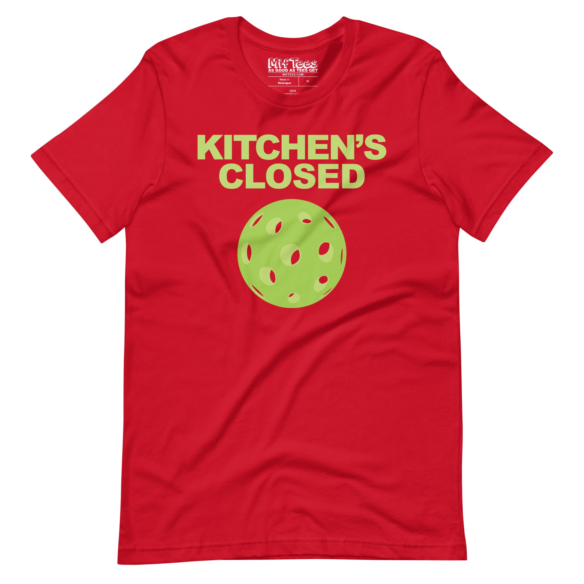 Kitchen's Closed Pickleball t-shirt