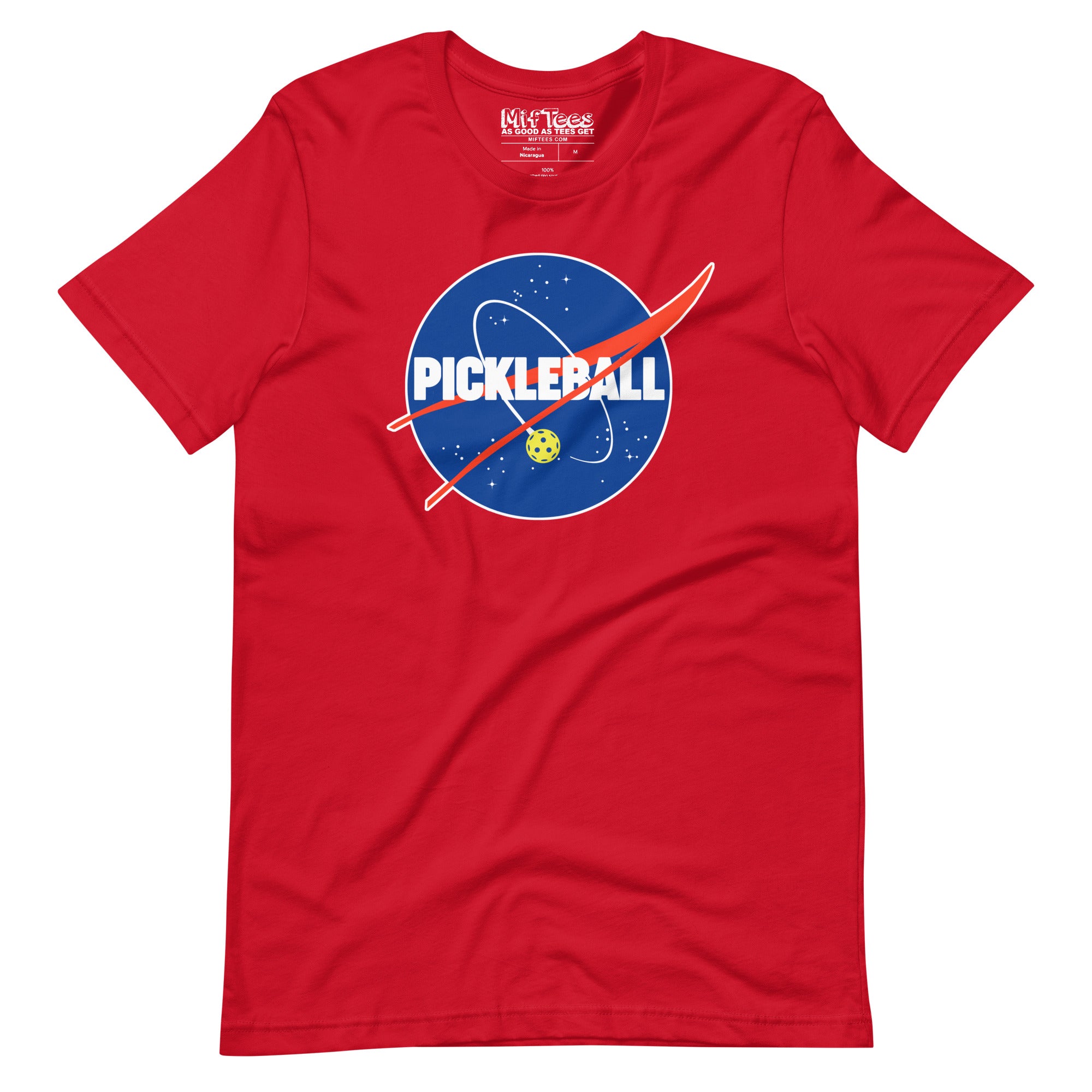 Pickleball NASA t-shirt