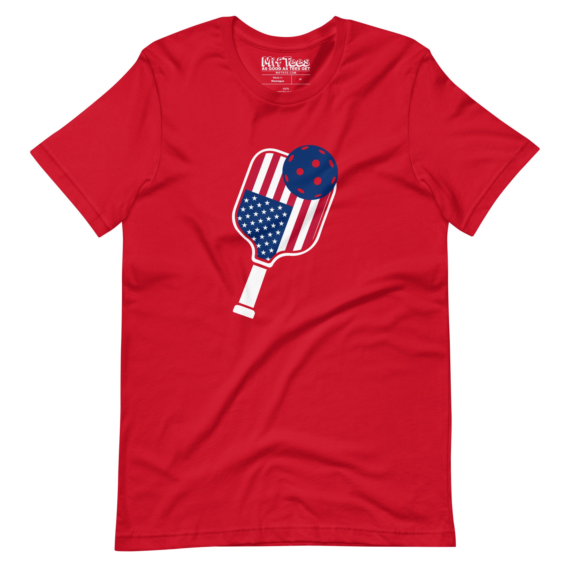 Patriotic USA Pickleball t-shirt