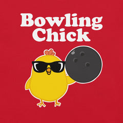 Bowling Chick with Sunglasses t-shirt