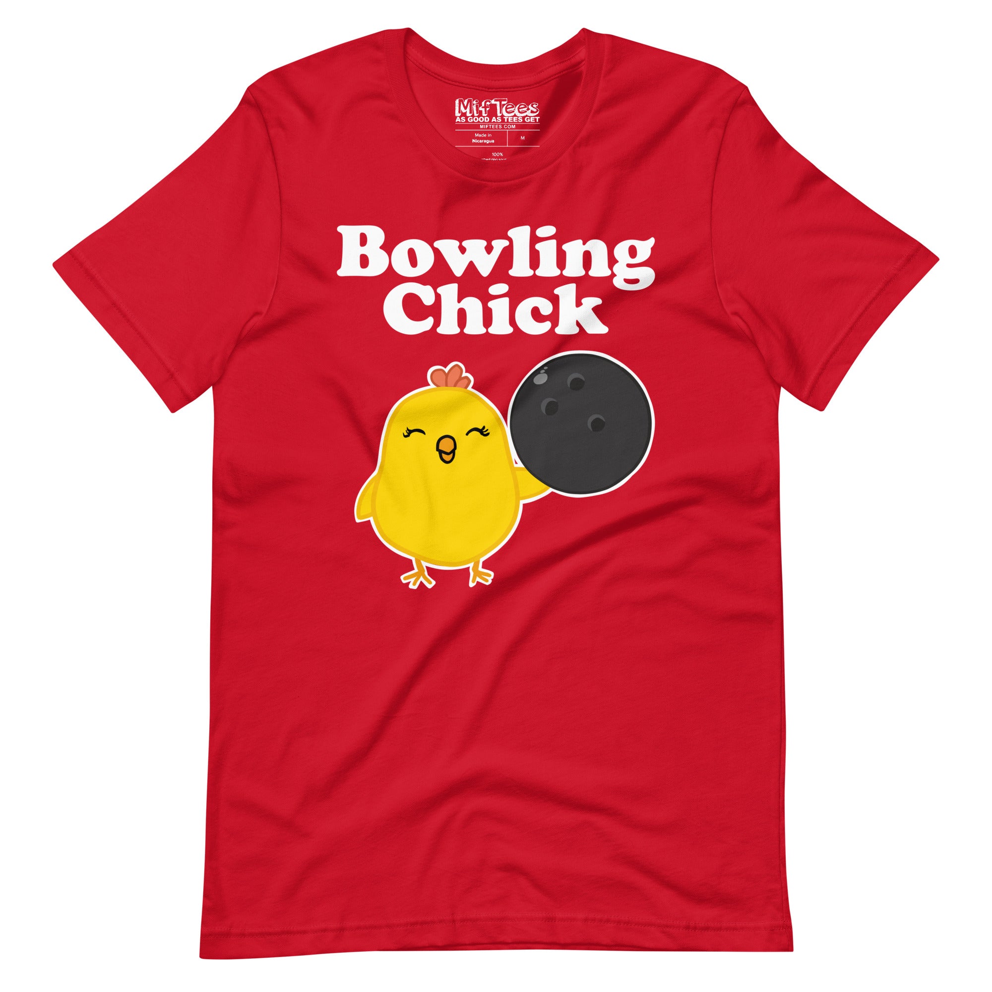 Bowling Chick t-shirt