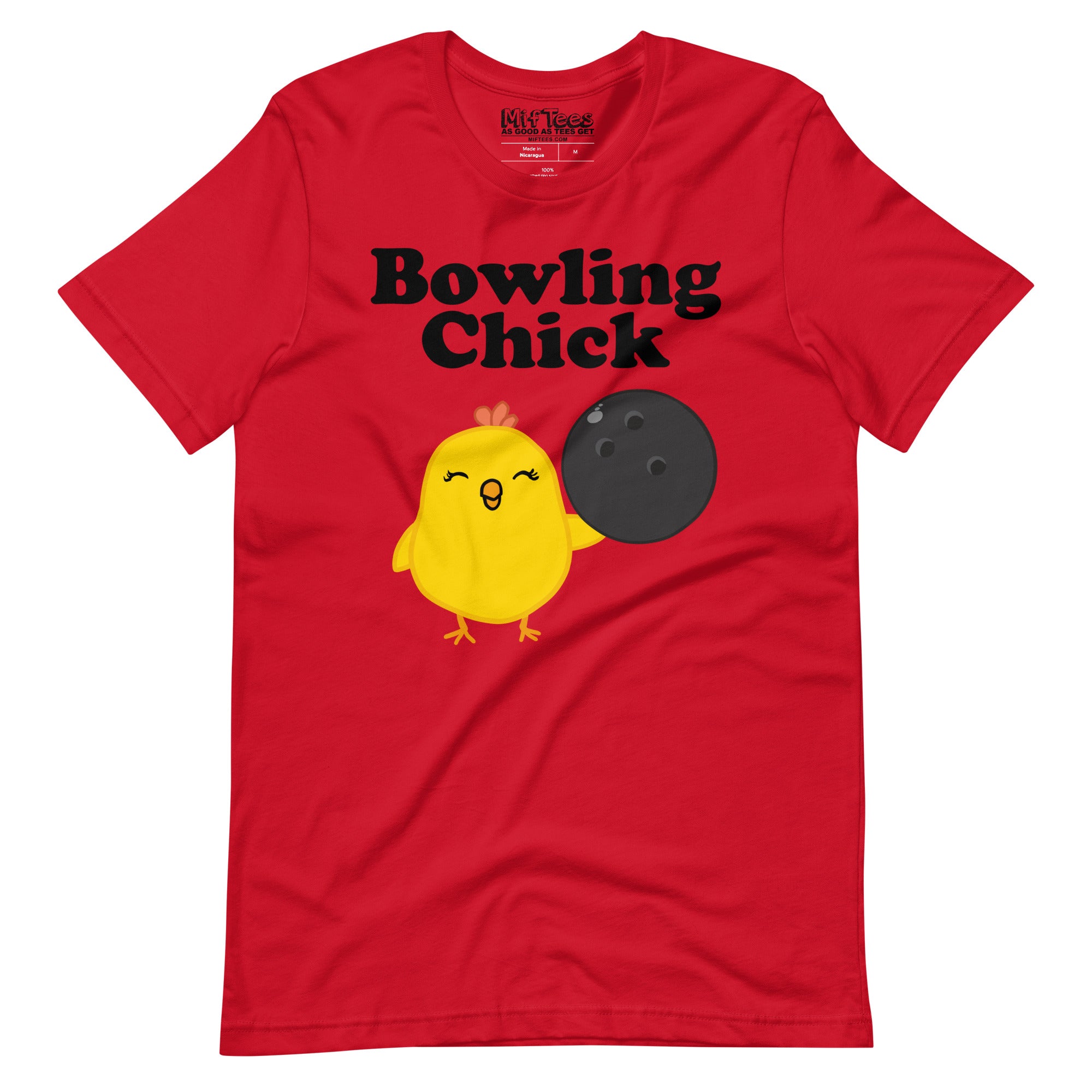 Bowling Chick t-shirt