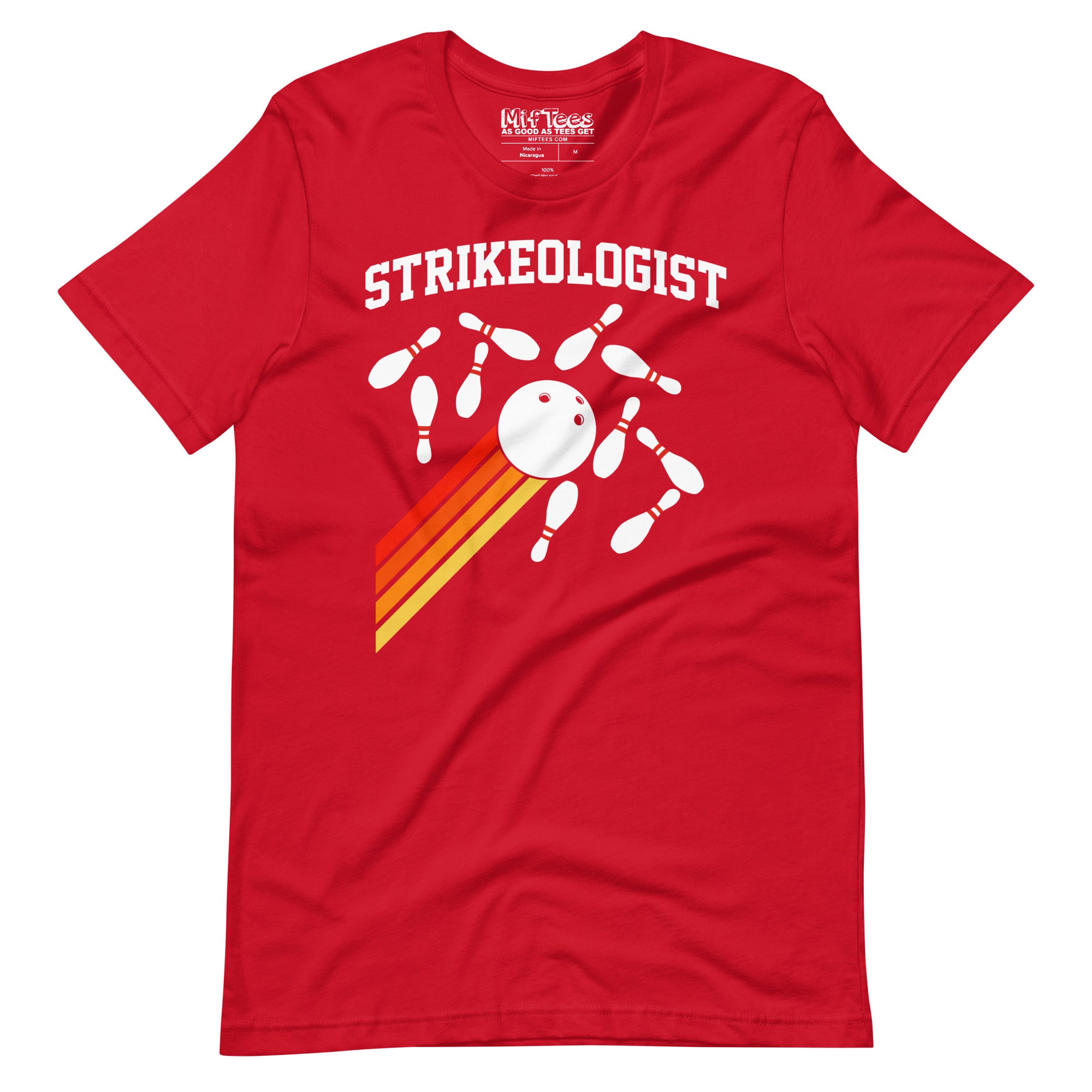 Strikeologist Bowling t-shirt