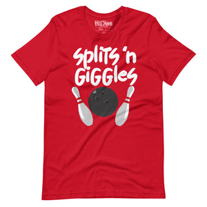 Bowling Splits and Giggles t-shirt