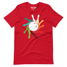 Load image into Gallery viewer, retro Bowling Pins t-shirt
