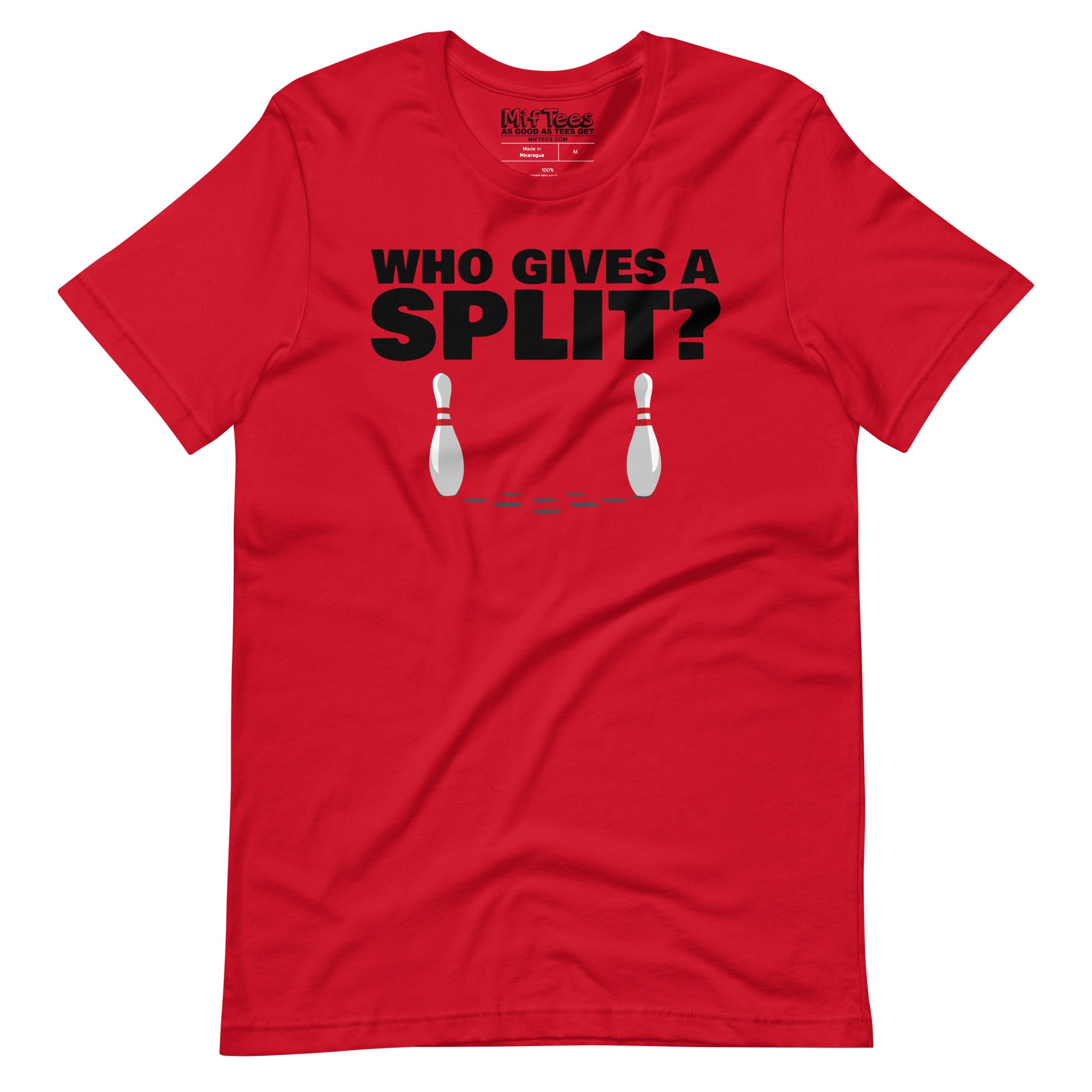 Bowling Who gives a Split t-shirt