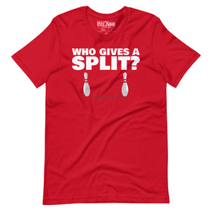 Who gives a Split Bowling t-shirt