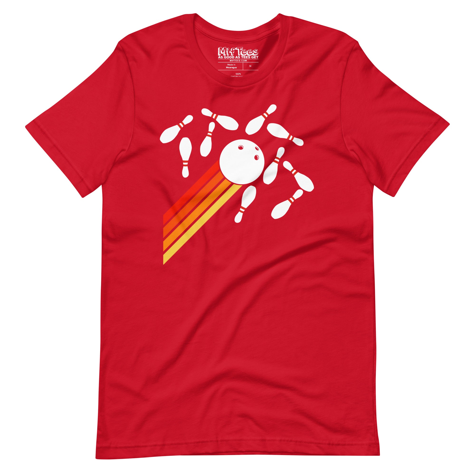 retro Bowling Strike t-shirt