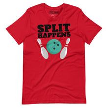 Load image into Gallery viewer, Bowling Split Happens t-shirt
