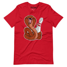 Load image into Gallery viewer, Snake with Bowling Pin t-shirt
