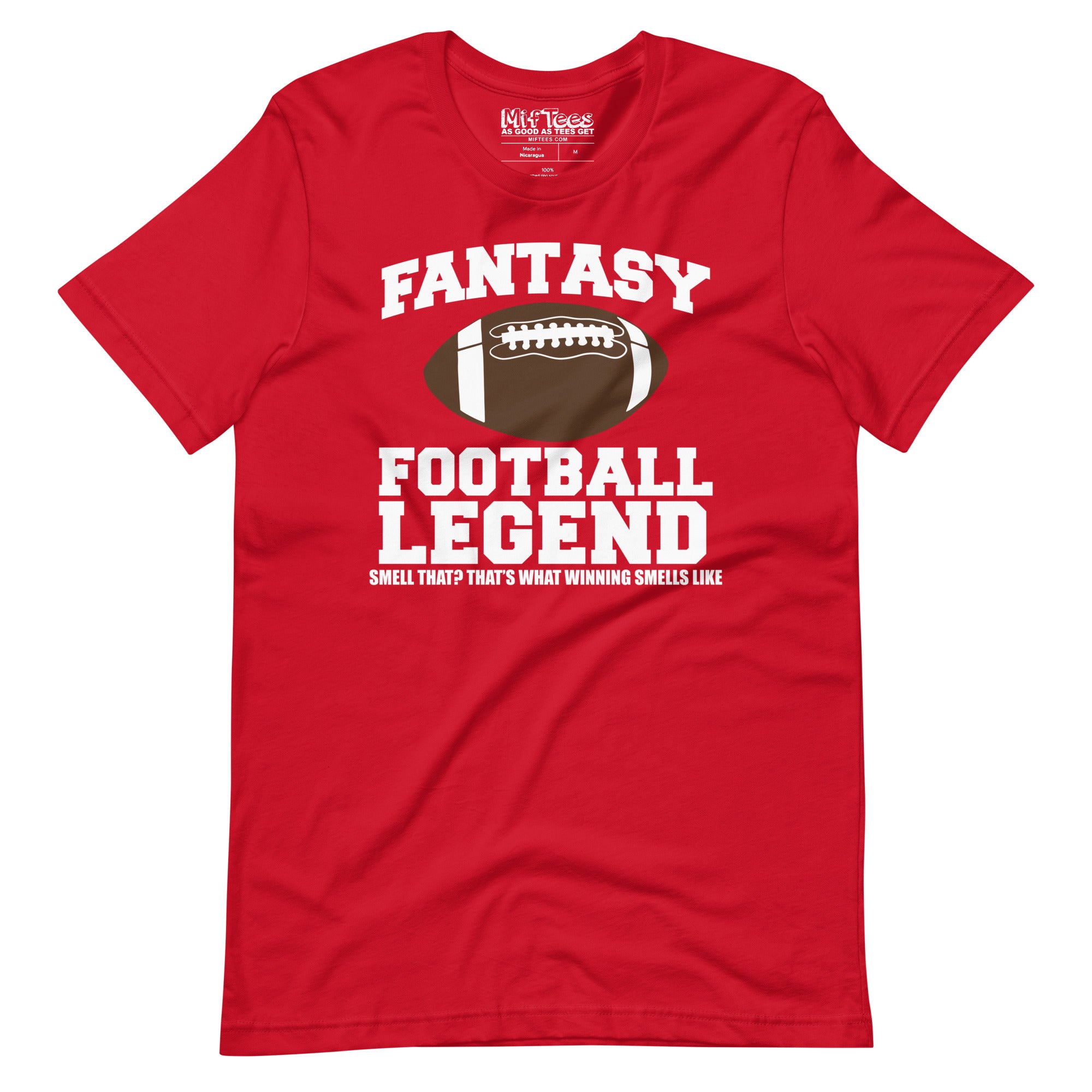 Fantasy Football Legend with Football T-Shirt