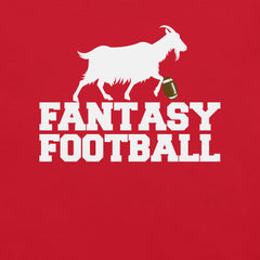 Fantasy Football GOAT kicking Football T-Shirt