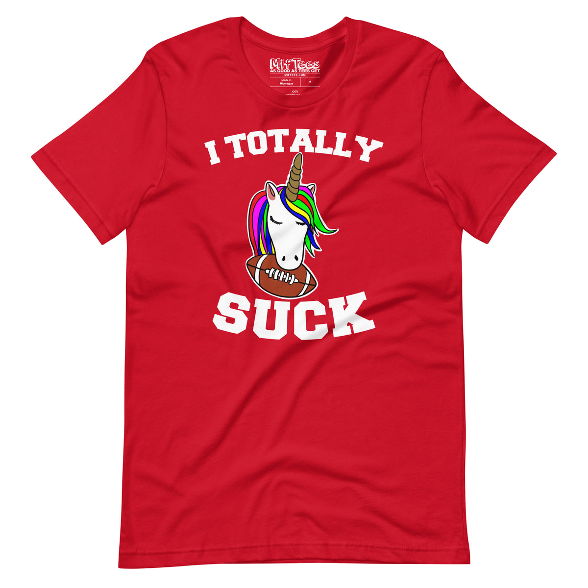 I totally suck at fantasy football unicorn T-Shirt