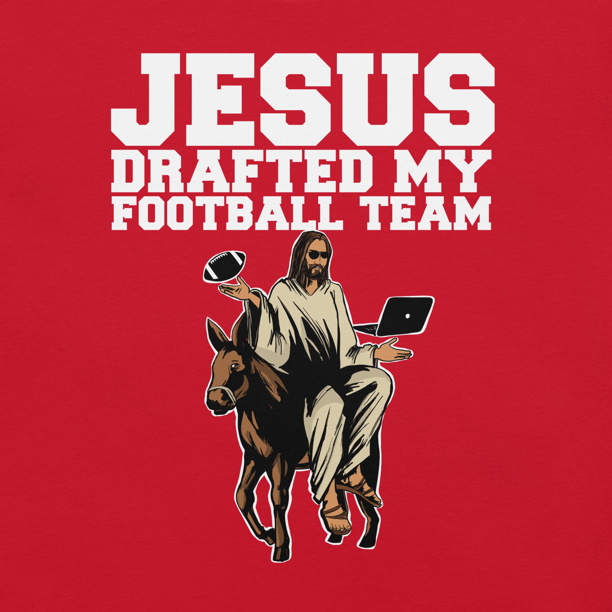 Fantasy Football Jesus Drafted My Football Team t-shirt