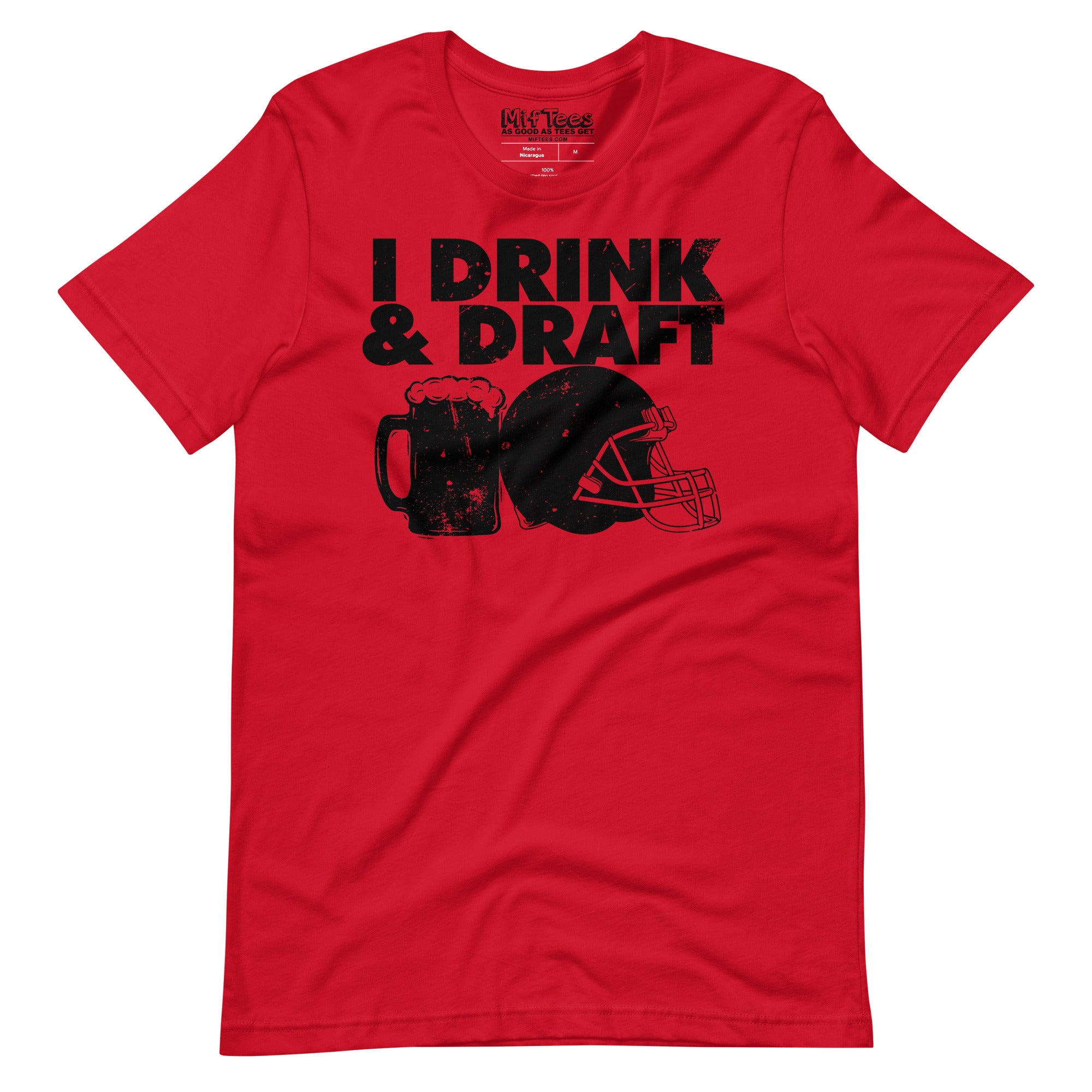 Fantasy Football I Drink and Draft t-shirt