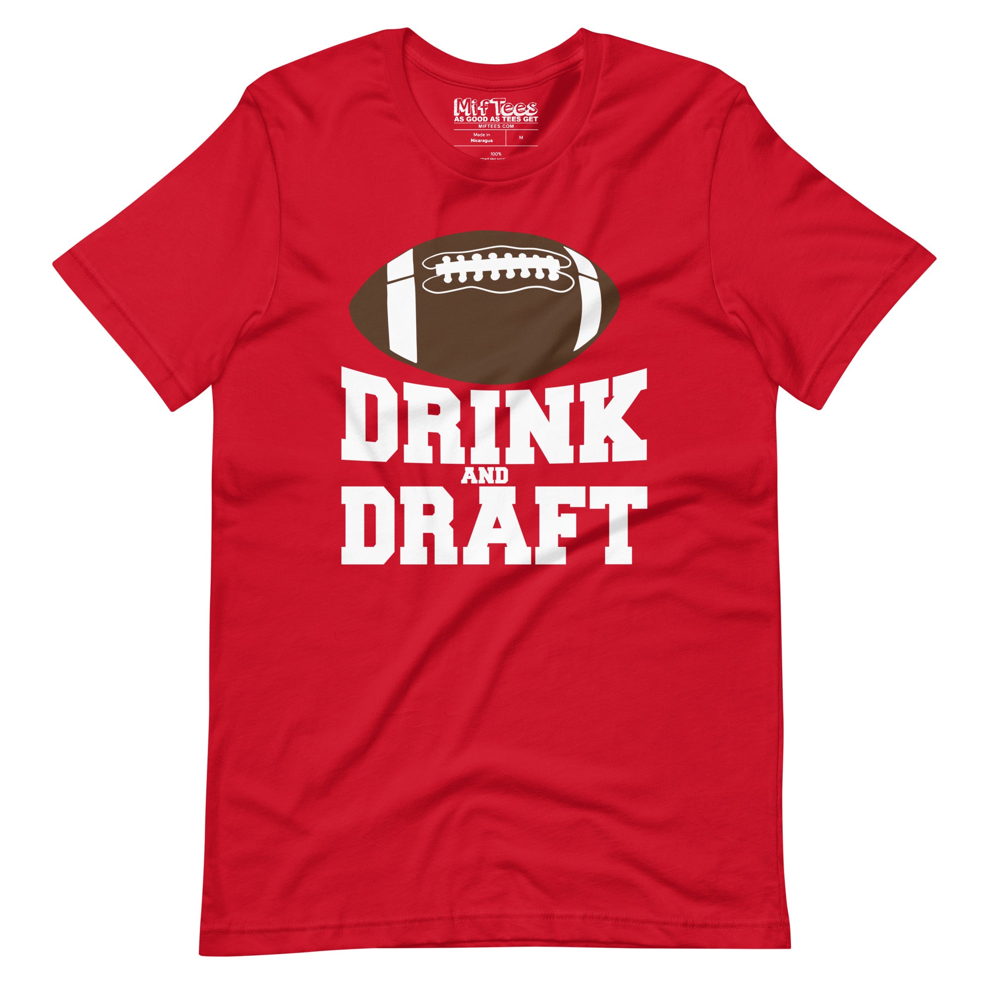 Drink and Draft Fantasy Football t-shirt