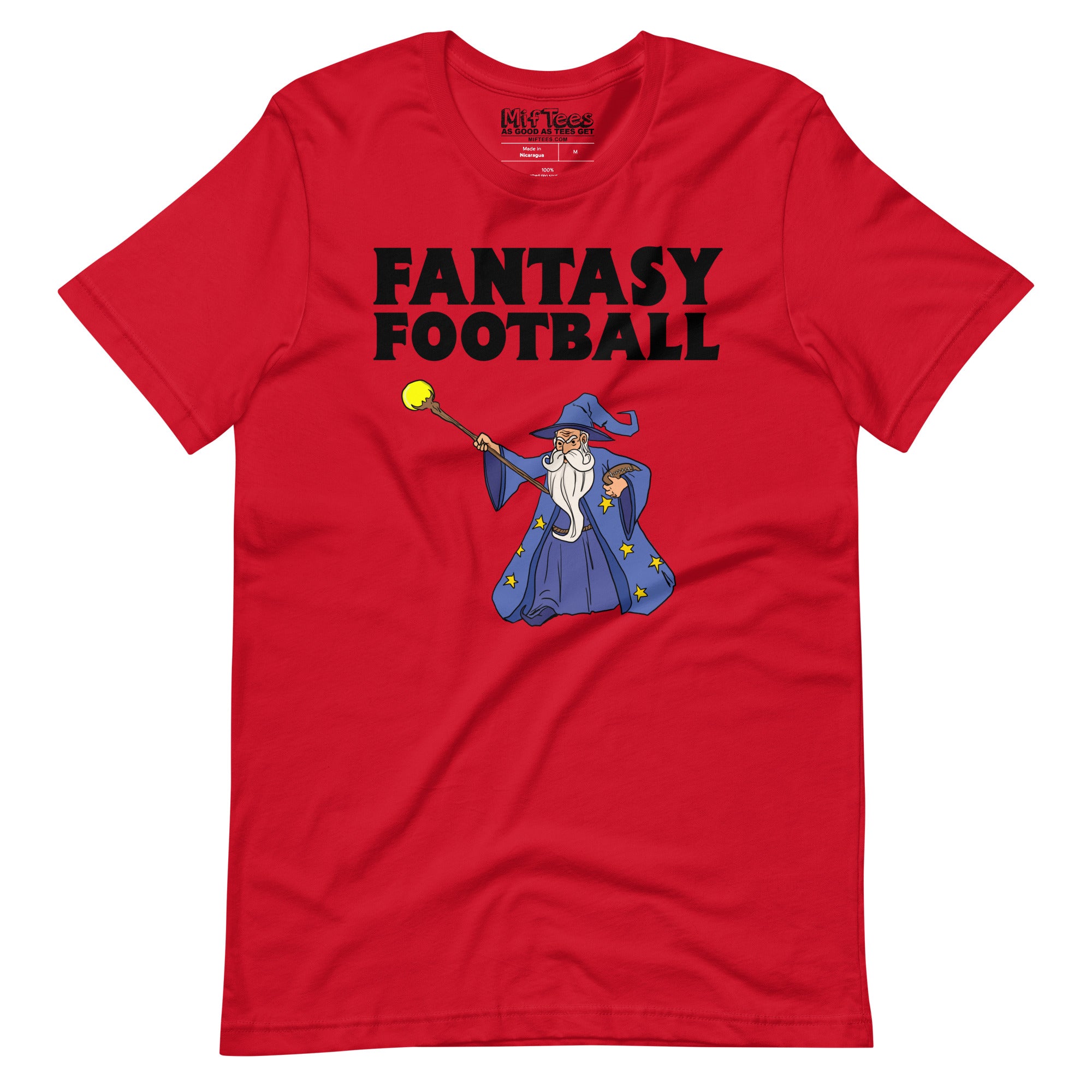 Fantasy Football Wizard t-shirt