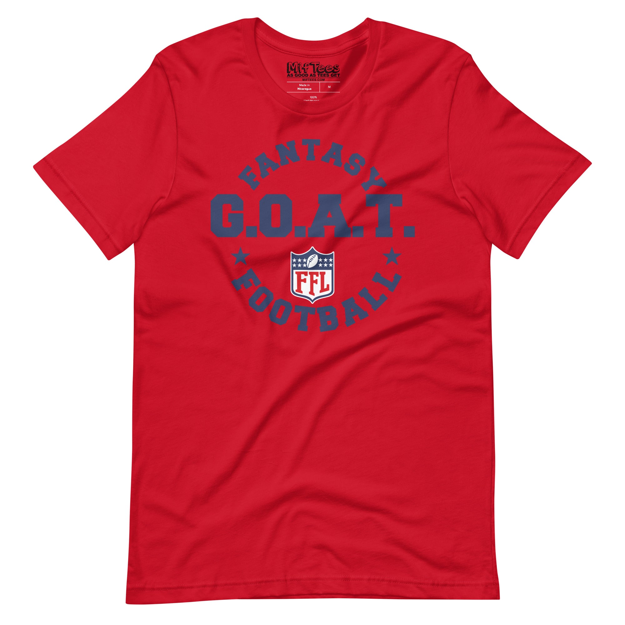 Fantasy Football Goat t-shirt