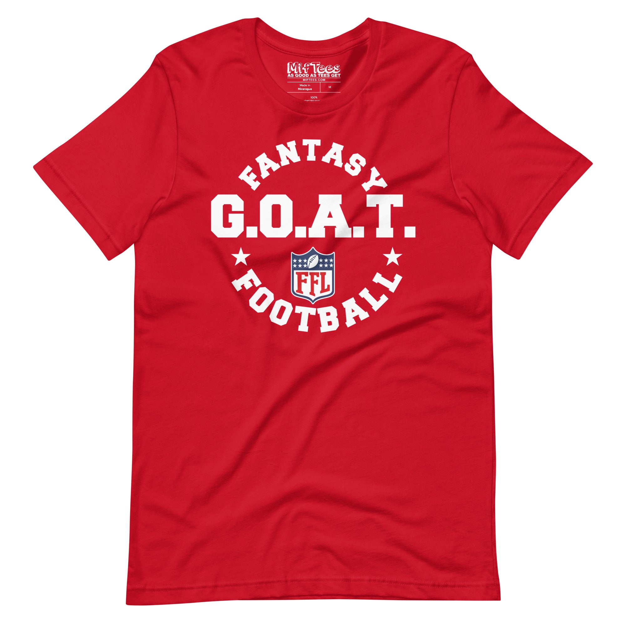 Fantasy Football Goat t-shirt