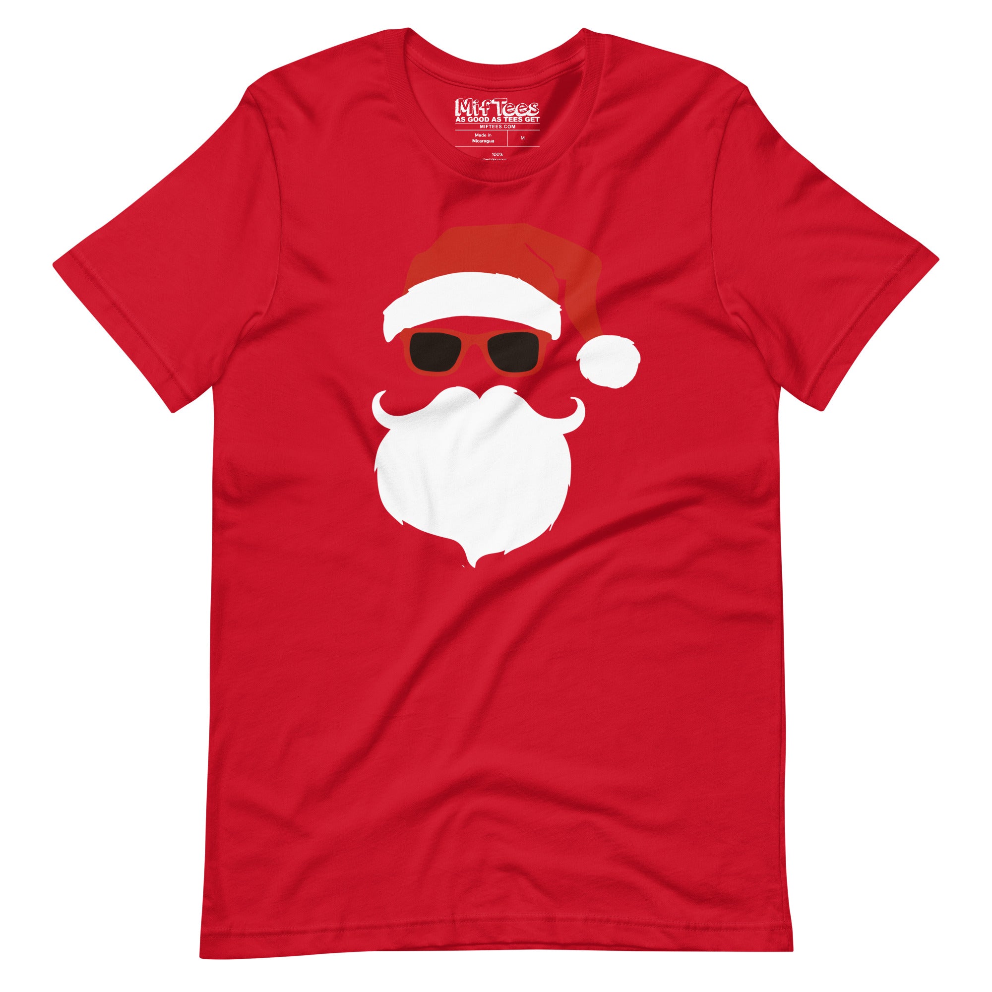 Hipster Santa t-shirt