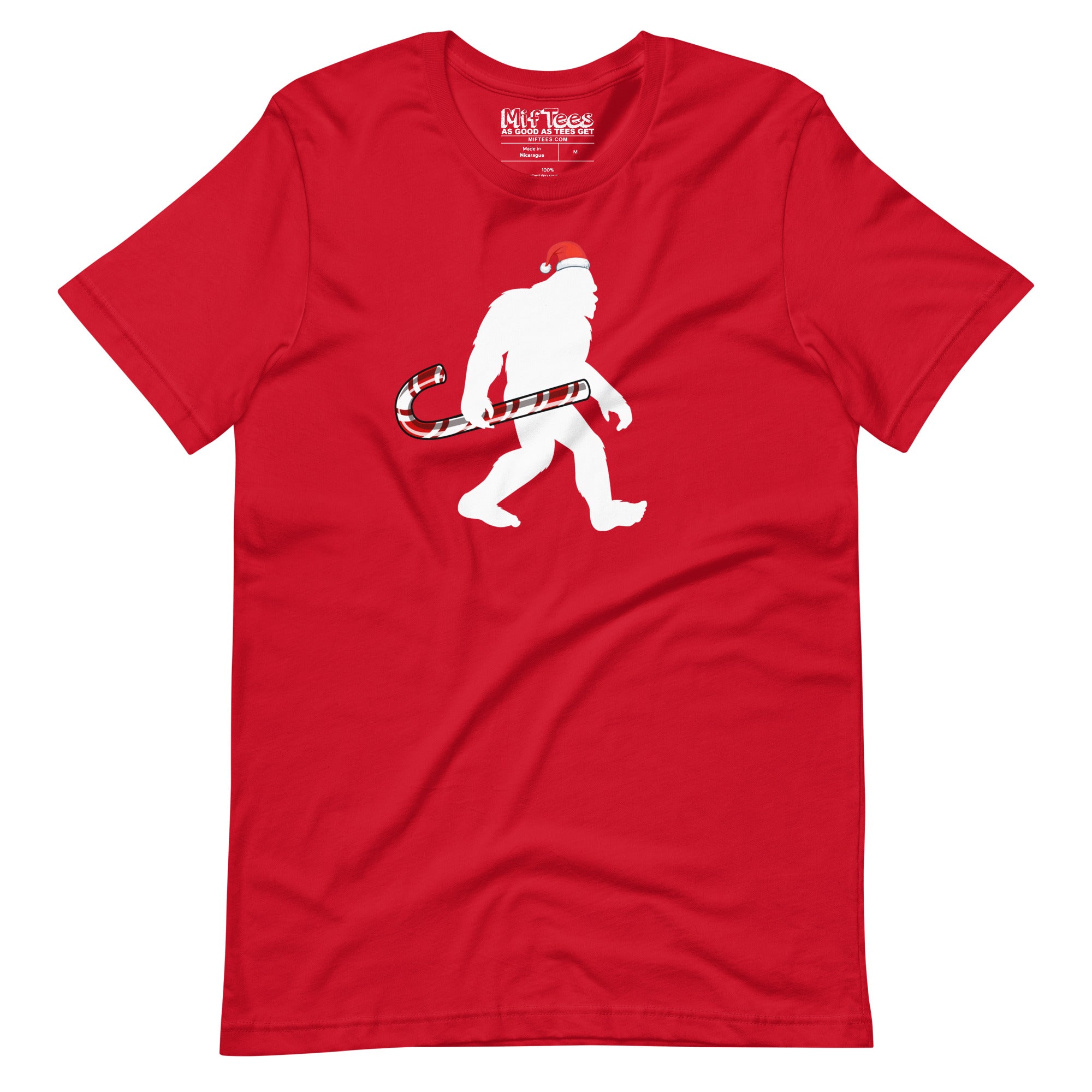 Christmas Bigfoot t-shirt